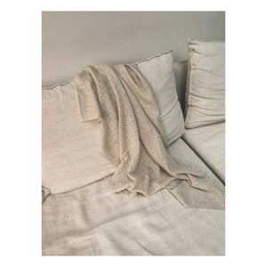 My Little Freckle - Bio-Baumwolle Pointelle Decke | Beige