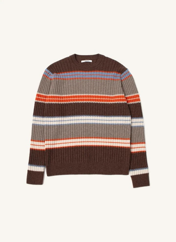 Edmmond Studios - Gestreifter Pullover | Braun