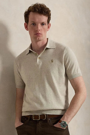 Polo Ralph Lauren Erkek Pamuk Kısa Kollu Kazak