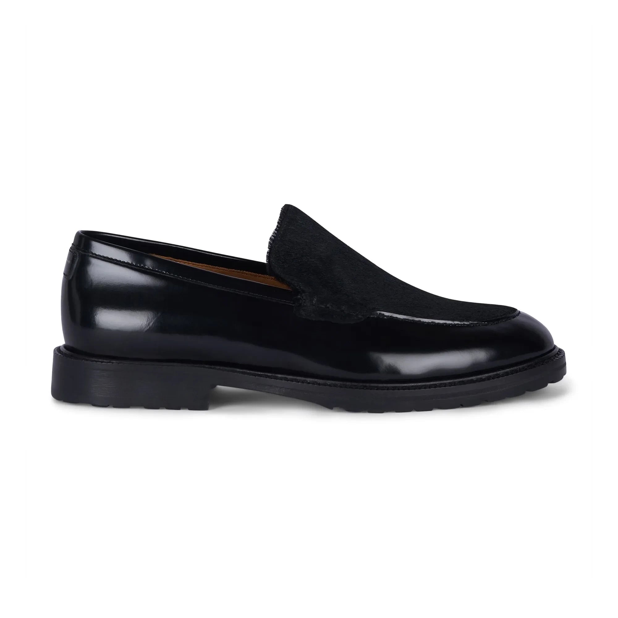 Anthology Paris - Ralph Loafer aus zwei Materialien | Schwarz
