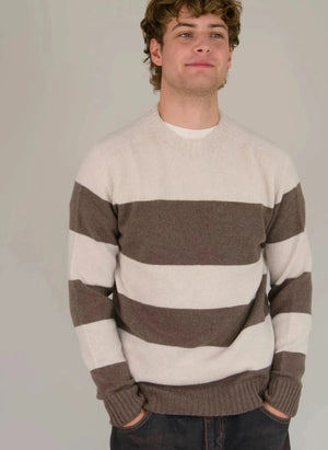 Origin Knitwear - Nahtloser Wollpullover | Lila