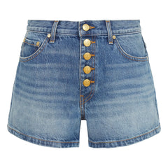 Ulla Johnson - The Greta Kurz | Mittleres Blau