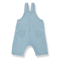 1+ in the family - Pilo Denim Jumpsuit | Hellblau