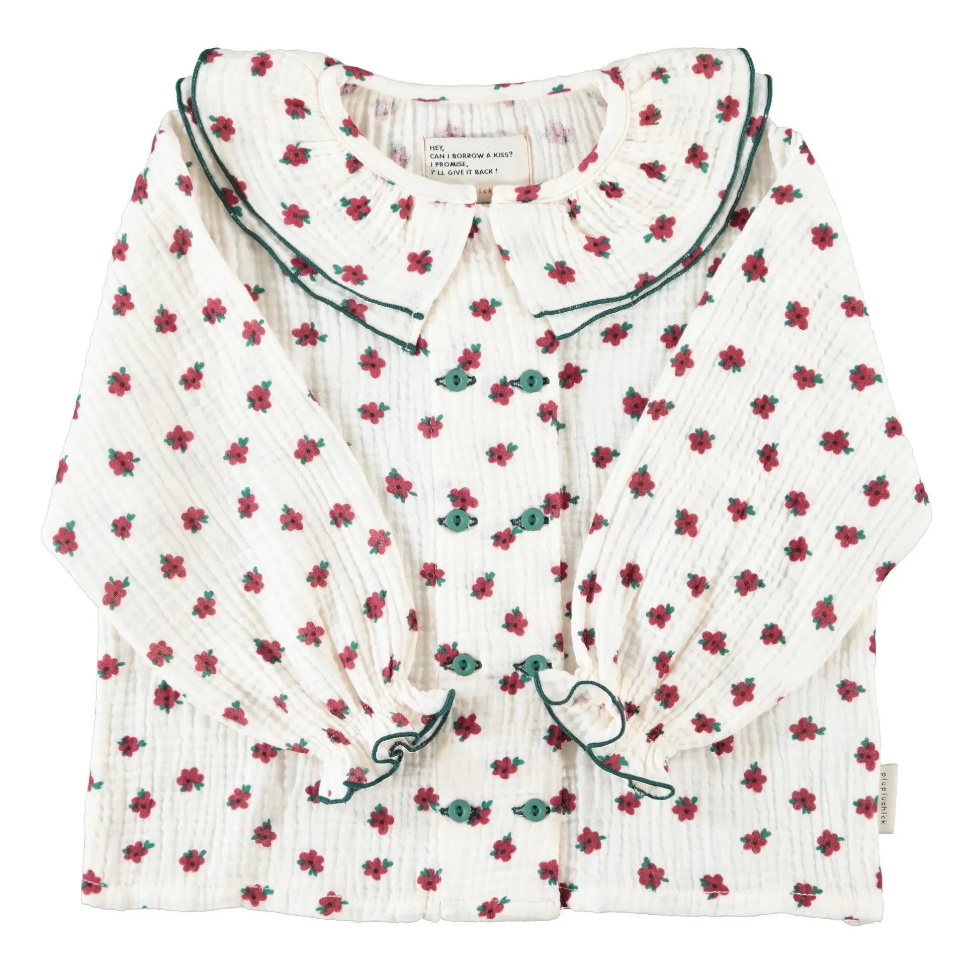Piupiuchick - Bluse aus Bio-Baumwolle | Ecru