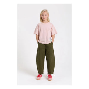 Hundred Pieces - Luna T-Shirt aus Bio-Baumwolle | Puderrosa