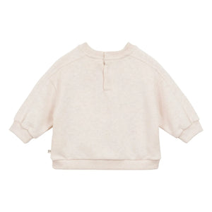 Arsène et Les Pipelettes - Sweat Soleil Bio-Baumwolle | Heidebeige