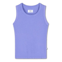 Repose AMS - Geripptes Tanktop Bio-Baumwolle | Lila