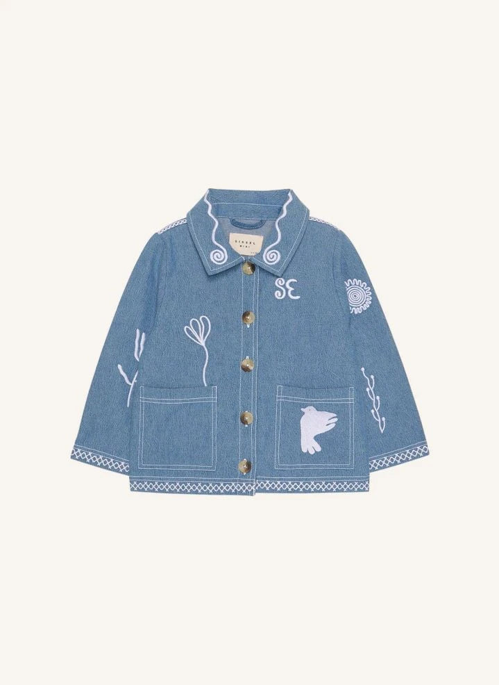 SISSEL EDELBO - My Denim Jacke - Kinderkollektion | Hellblau