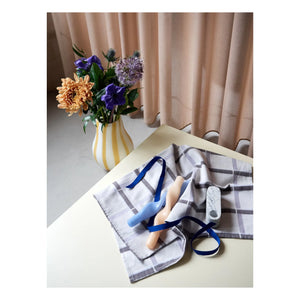 Broste Copenhagen - Gedrehte Kerzen - 2er Set | Hellblau