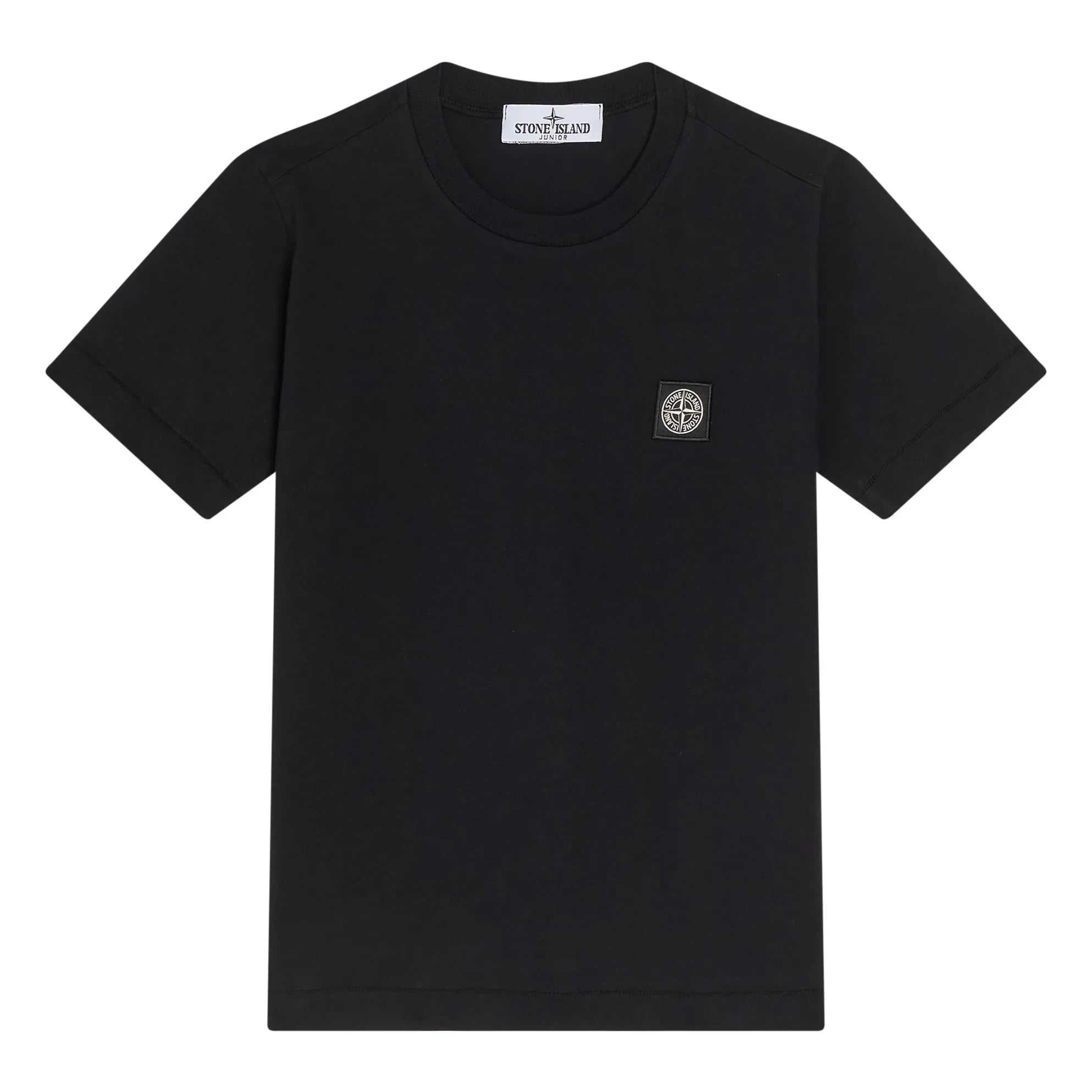 Stone Island - Logo-T-Shirt | Schwarz