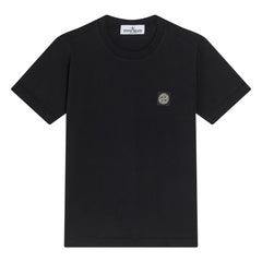 Stone Island - Logo-T-Shirt | Schwarz