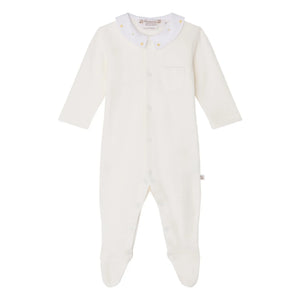 Bonpoint - Tilouan Pyjama aus Bio-Baumwolle | Ecru