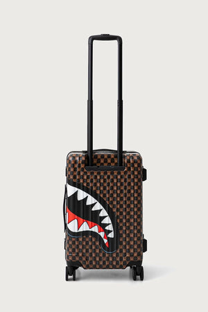 Sprayground - Braune Haifisch Reisetasche aus Paris 910CL327NSZ