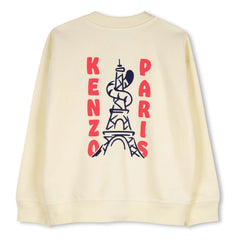 Kenzo - Molton Sweat Kenzo Garden Paris | Blassgelb