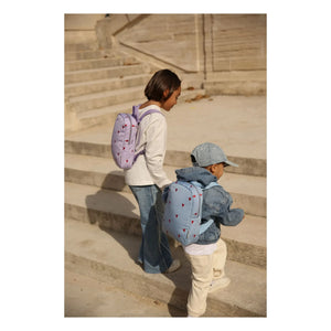 Studio Noos - Puffy Hearts Rucksack | Lila
