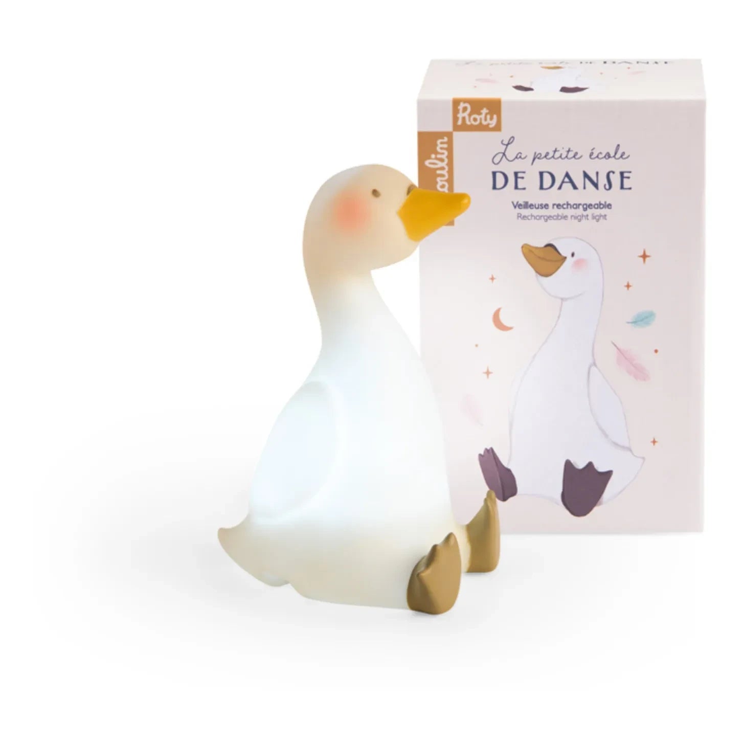 Moulin Roty - Schwan Nachtlicht | Weiß