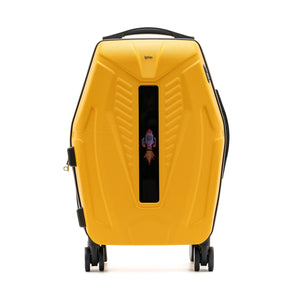 iPixi - Galaxy Voyager Smarter Koffer mit LED-Display in Gelb