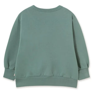Tinycottons – Hunde-Sweatshirt aus Bio-Baumwolle | Green Water
