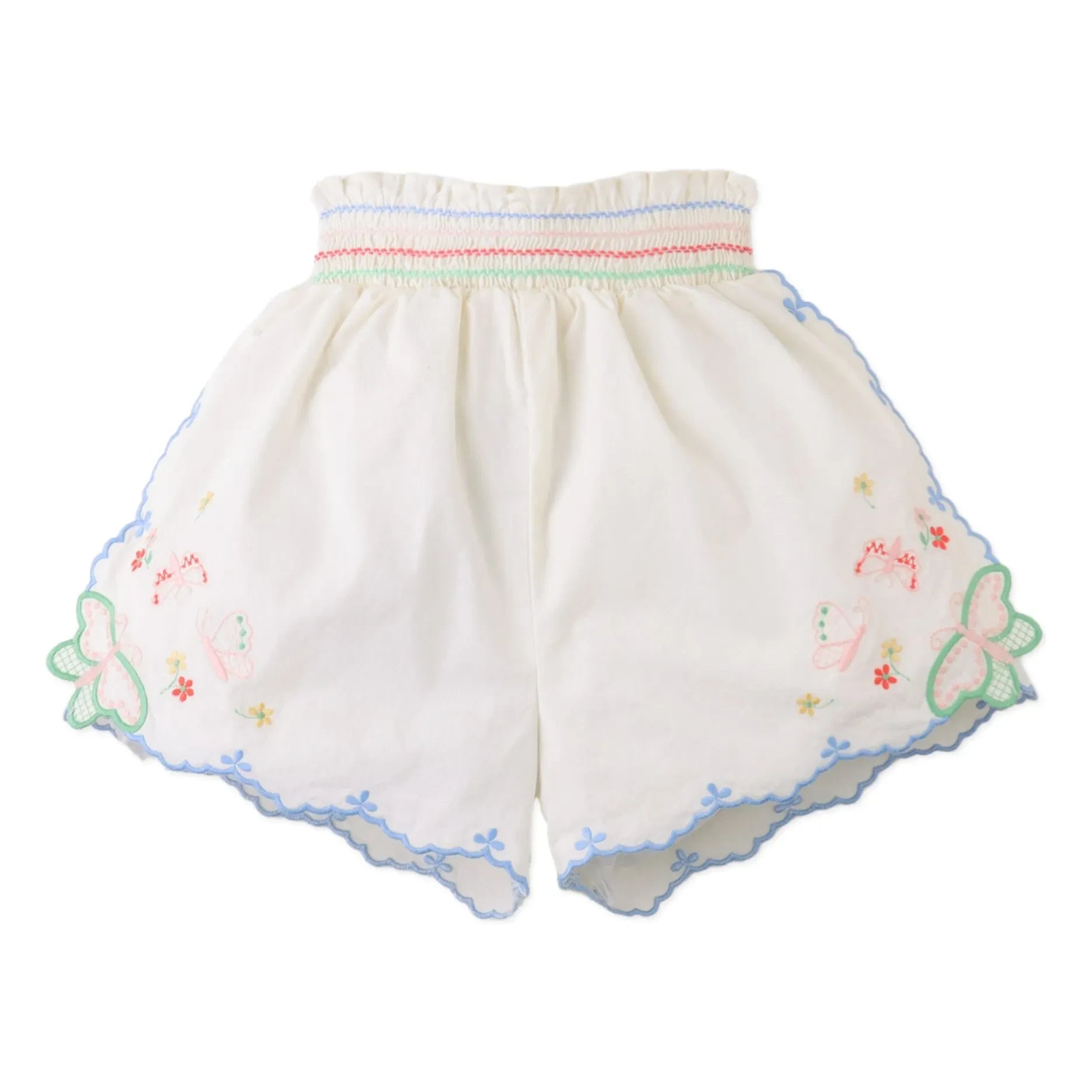 Gingersnaps - Jisoo Bestickte Shorts | Weiß