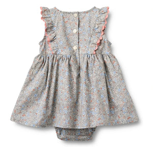 Wheat - Bedrucktes Paspelkleid Safia | Hellblau