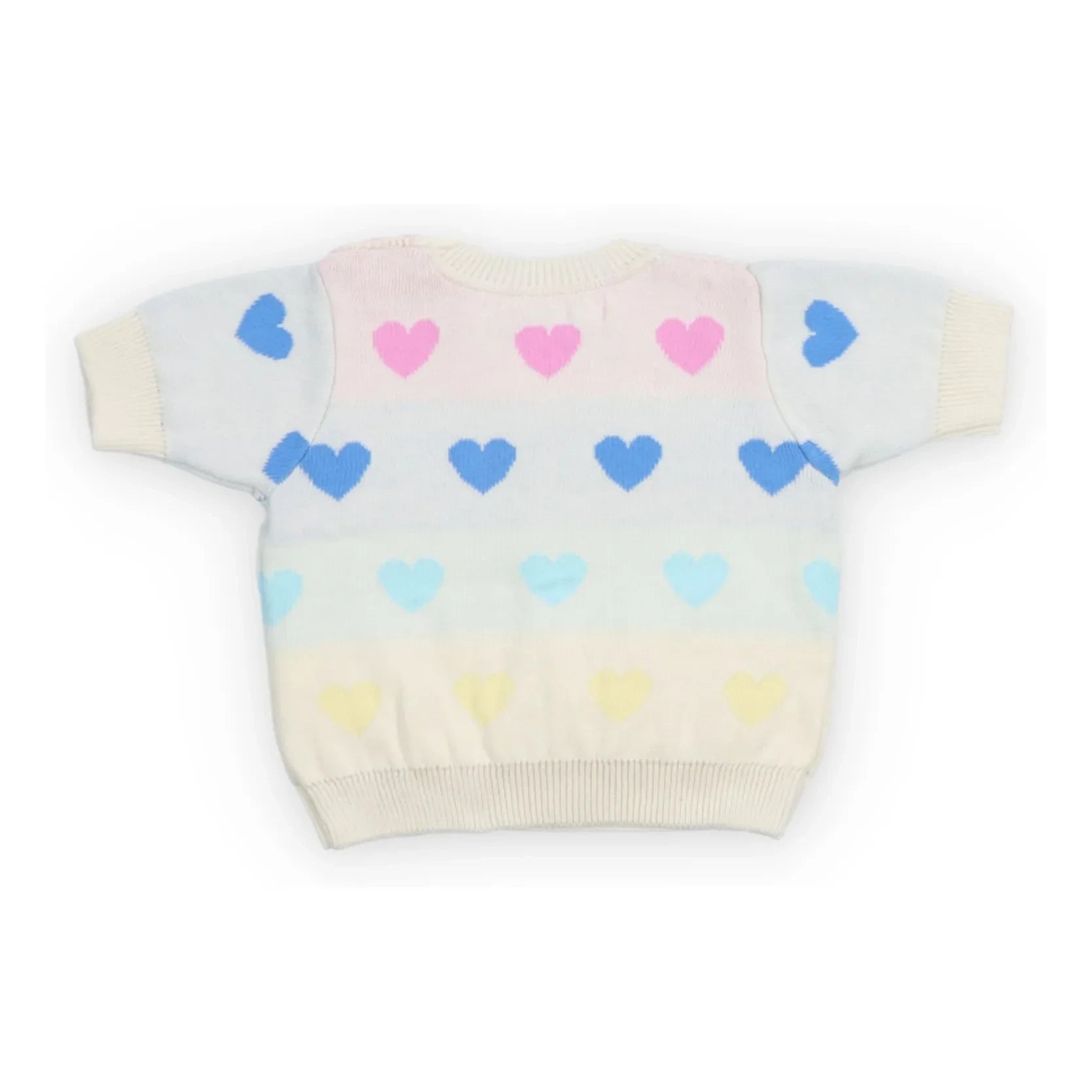 the new society - Pinpilin Kalp Strickpullover | Ecru