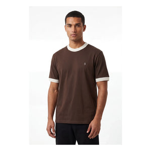 Wooden Store - Relief-T-Shirt | Braun