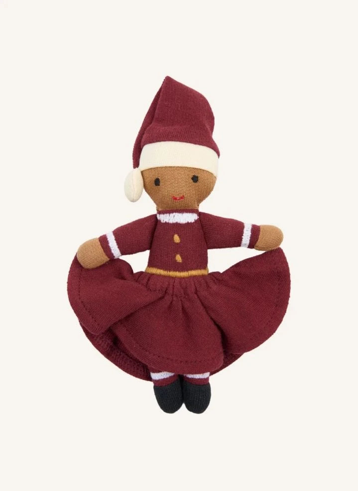 Fabelab - Taschenformat Mrs. Claus Puppe | Rot