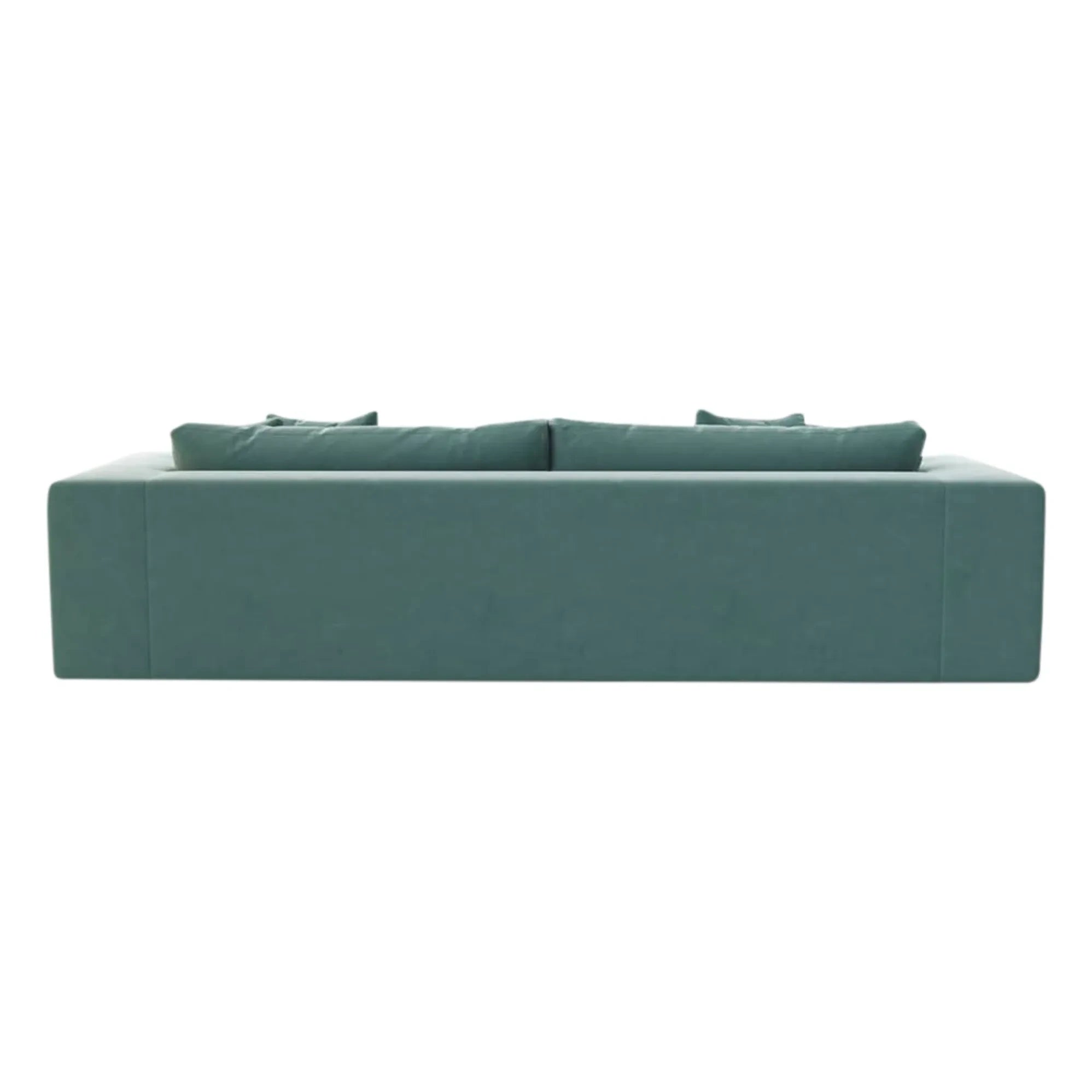 Panac Edition – Bellechasse 3-Sitzer Sofa mit Samtbezug – 245 cm | Anthrazit