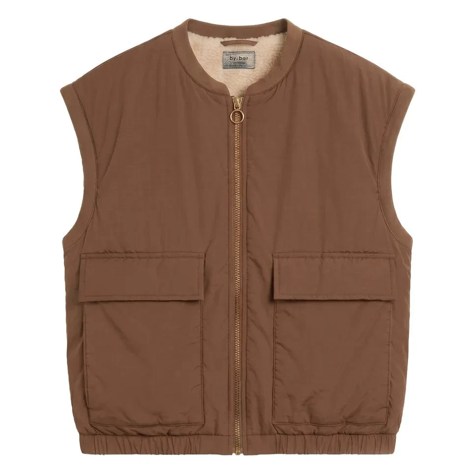 By Bar - Gio Ärmellose Jacke | Braun