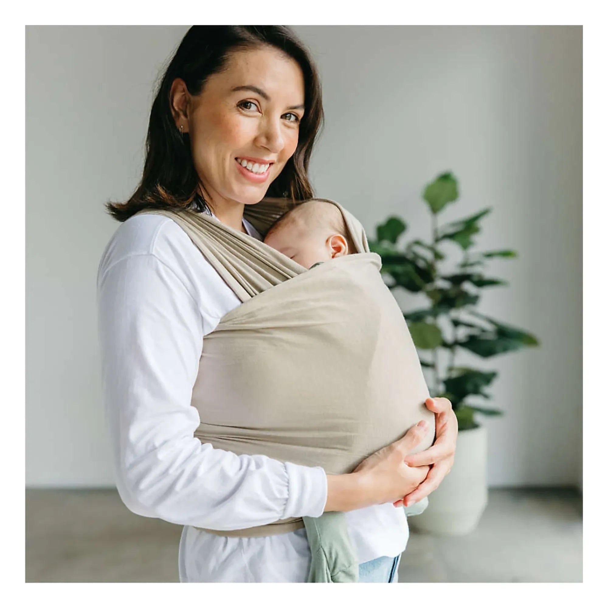 Solly Baby - Modal Tragetasche | Visone Braun