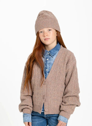 Hundred Pieces - Adel Merino Wolljacke | Pink