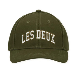 Les Deux - College Baseball Kappe: 100% Bio-Baumwolle | Khaki