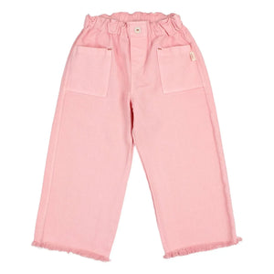 Búho - Lyocell Hose mit schmal zulaufendem Bein | Zartrosa
