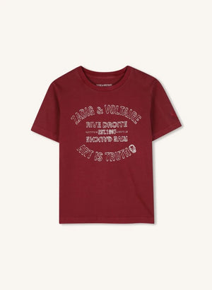 Zadig & Voltaire - Voltaire Paris T-Shirt aus Bio-Baumwolle | Weiß