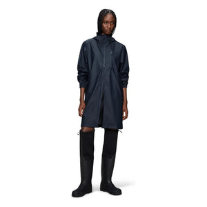 Rains - Storm Breaker W3 Langer Mantel | Marineblau