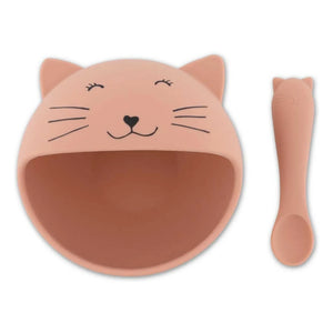 Trixie - Mrs. Cat Bebek Yemek Seti | Pembe