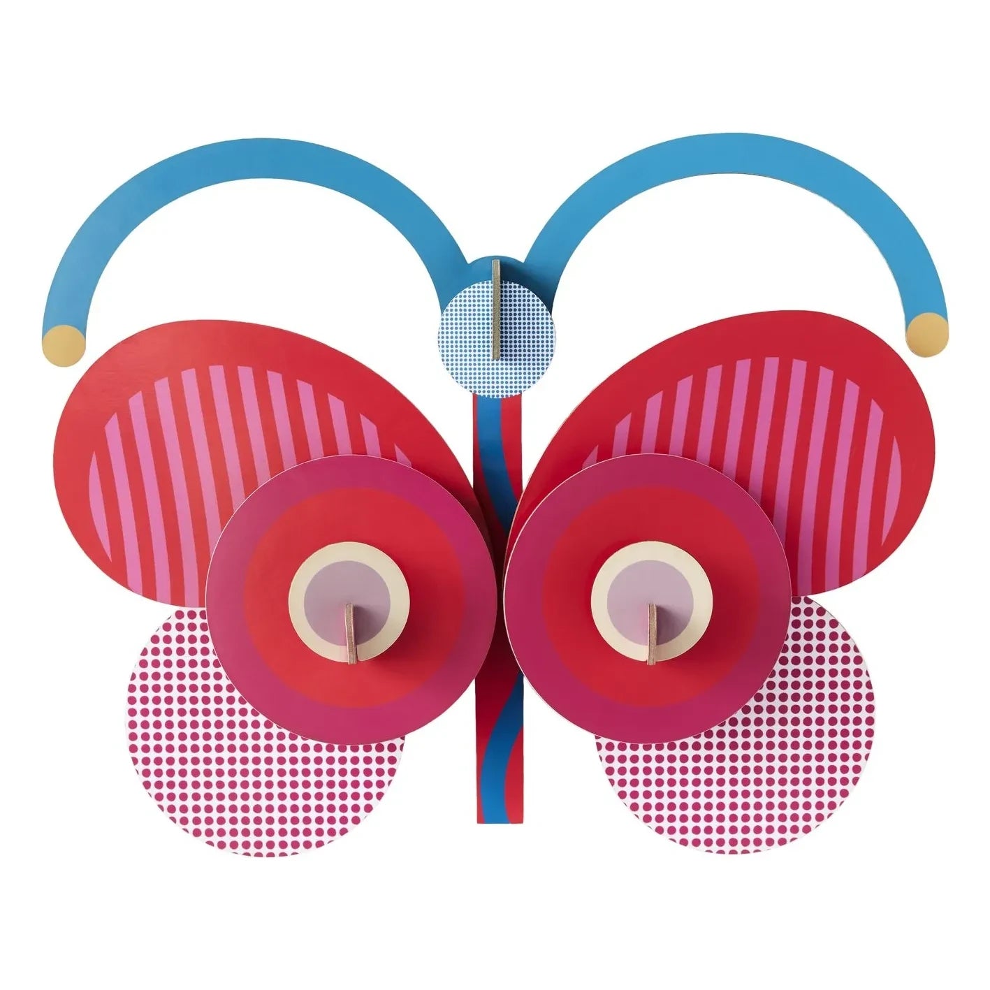 Studio Roof - Schmetterling Wanddeko - Studio Roof x Zoe Miller | Rosa
