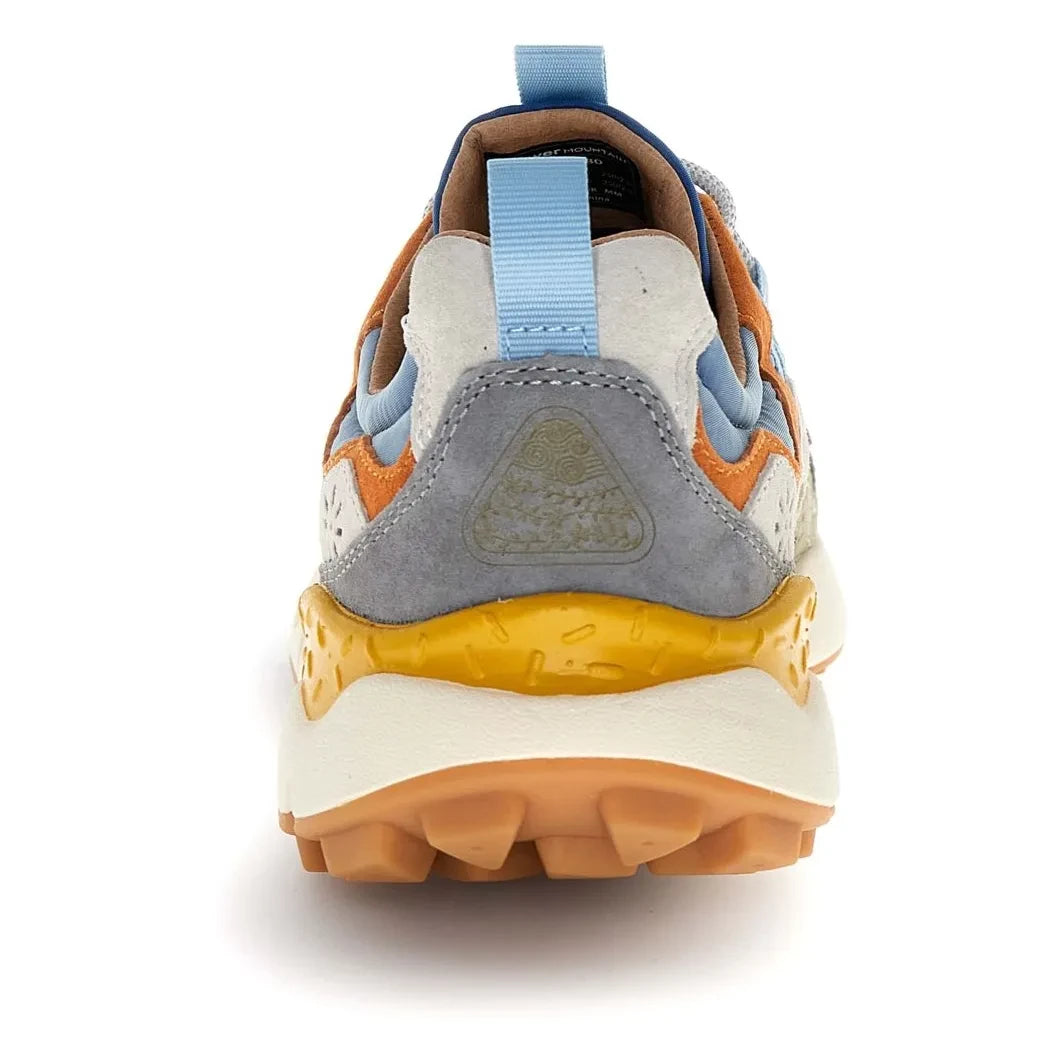 Flower Mountain - Yamano 3 Wildleder- und Nylon-Sneaker | Graublau