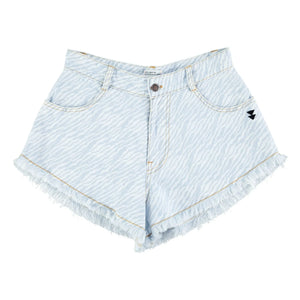 Sisters Department - Baumwoll-Shorts | Denim Blau