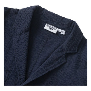Service Works – Seersucker Server Jacke | Marineblau