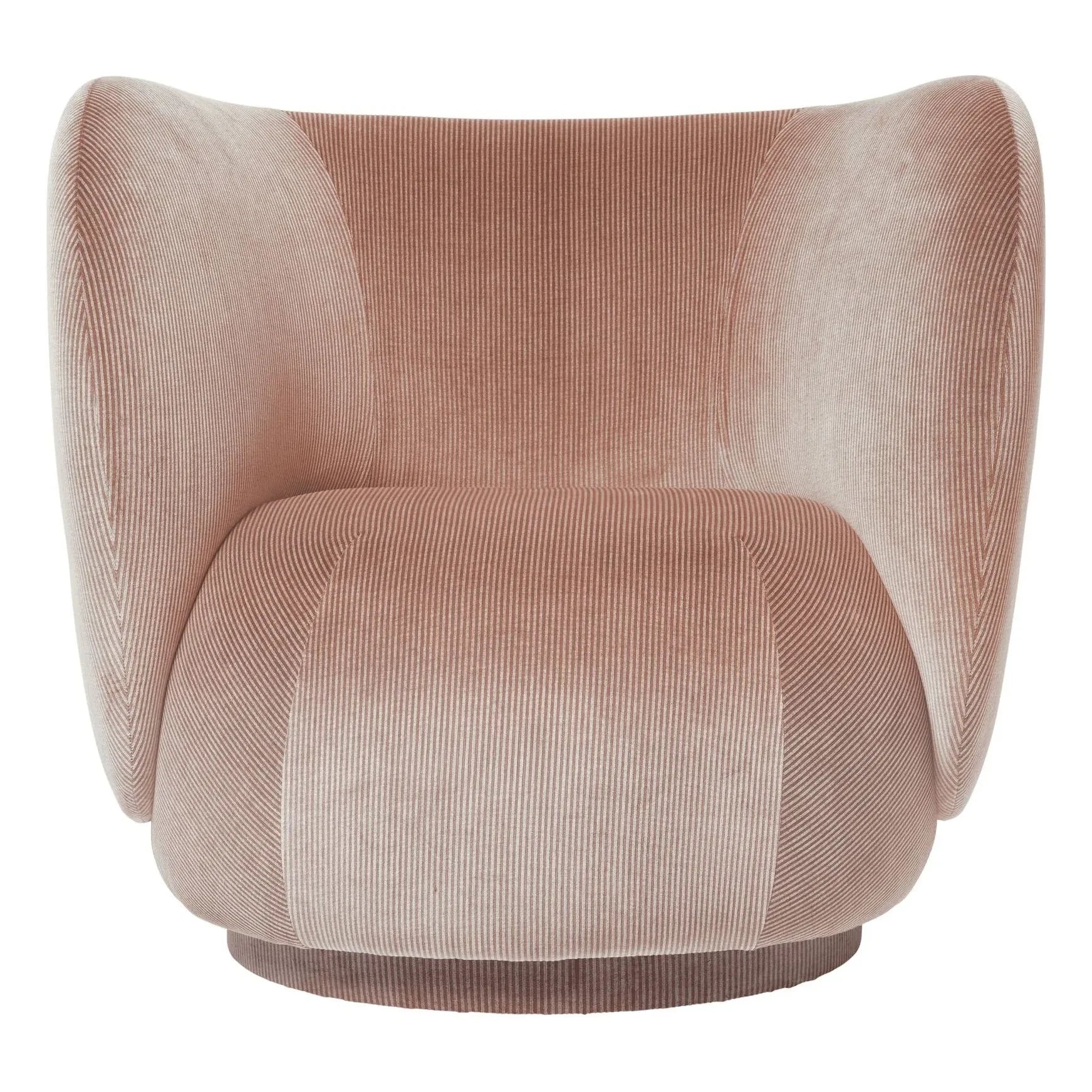 Ferm Living - Rico Samt-Sessel | Puder