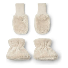 Liewood - Fernanda Handschuh- und Hausschuh-Set | Ecru