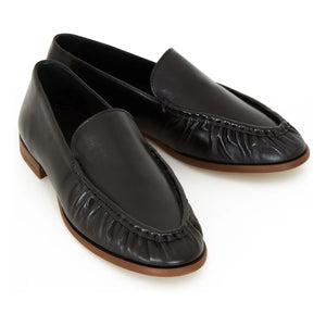 Sessùn - Ayano Leder-Loafer | Schwarz