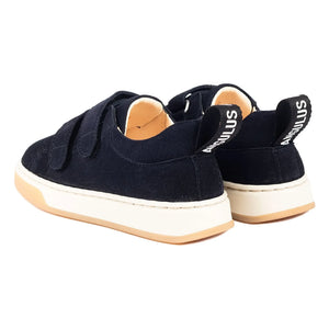 Angulus - Doppelter Kratzer Wildleder-Sneaker | Marineblau