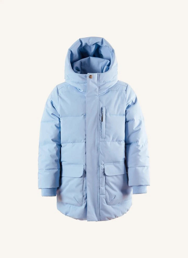 Gosoaky - Tiger Eye Wasserdichte Daunenjacke | Hellblau