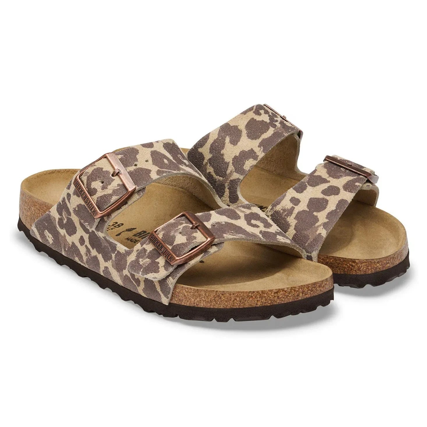 BIRKENSTOCK - Arizona Wildleder-Sandalen | Sand