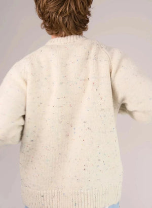Origin Knitwear - Raglan Dicke Wollpullover | Ecru