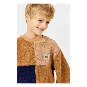 Arsène et Les Pipelettes - Gepatchte Sweatshirts | Camel