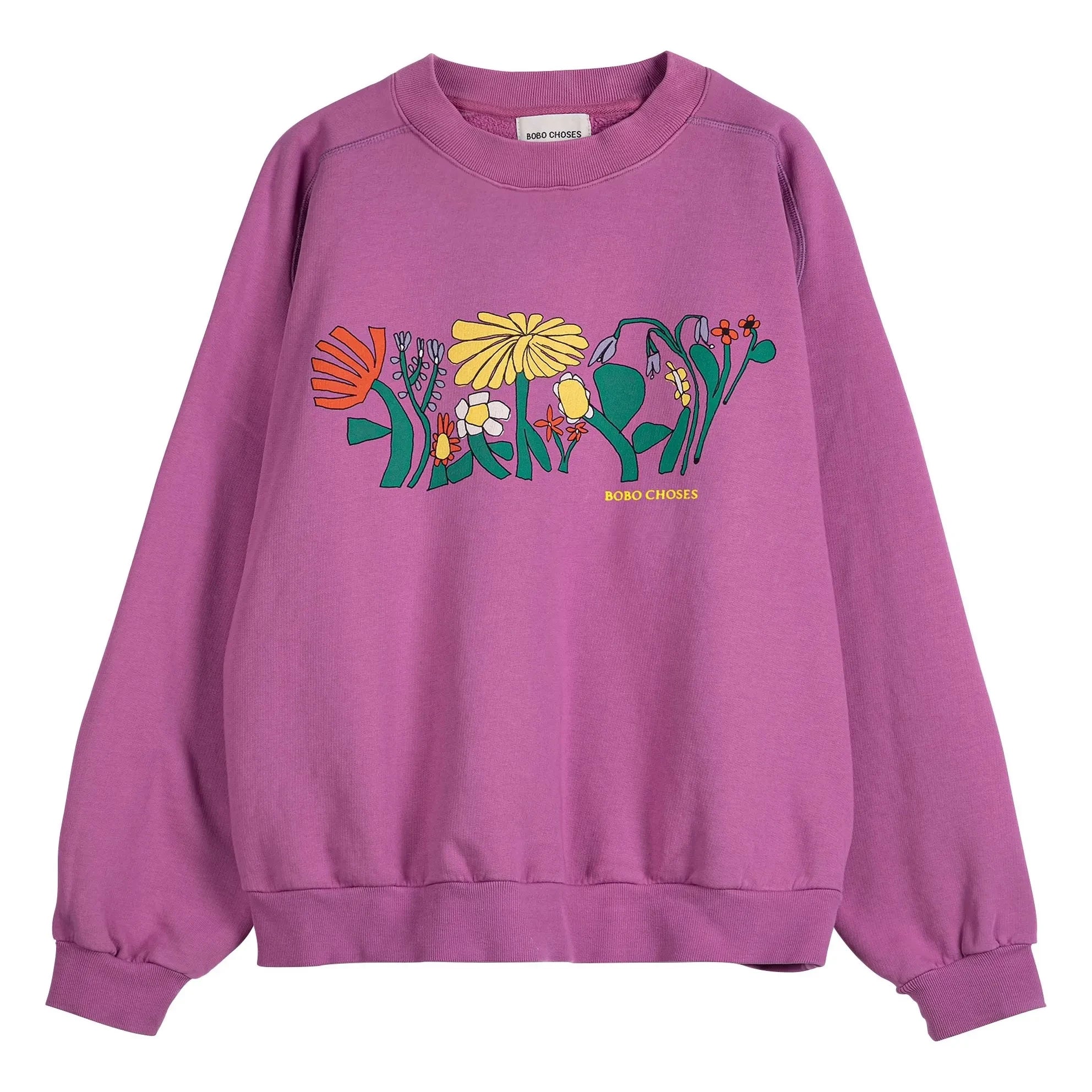 Bobo Choses - Sweatshirt Color Herbalis Bio-Baumwolle | Lila