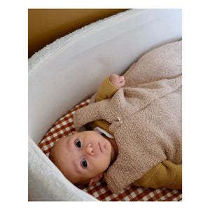 Tante Reine – Schlafsack aus Bio-Baumwolle Teddy | Sand